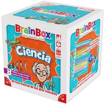 Asmodee BrainBox Ciencia Juego de Mesa - Juego de Observación y Memoria para Familia