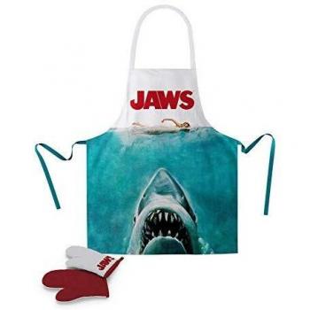 SD toys - Tablier + Gant De Cuisine Jaws Affiche - 8435450223570