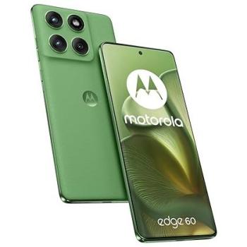 Smartphone Motorola Edge 60, 8GB RAM, 512GB, Pantone Shamrock, 6.67 P-OLED 120Hz, Dual SIM, 5G, Cámara 50MP, Batería 520
