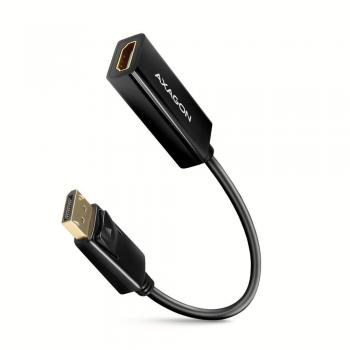 Adaptador AXAGON RVD-HI14N DisplayPort a HDMI 1.4, 4K/30Hz, 15cm