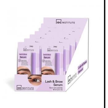 Serum para Pestañas y Cejas IDC Institute 7ml con Bálsamo Labial con Ácido Hialurónico 10ml