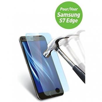 Temium Protector de Pantalla Cristal Templado Curvo para Samsung S7 Edge