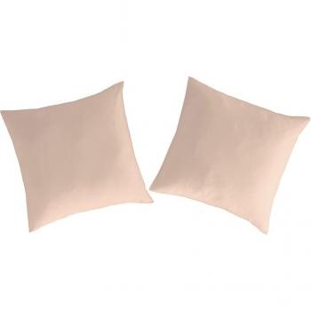 Guy Laroche - 2 Fundas de almohada 100% algodón percal liso PURE
