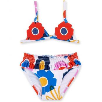Bikini de niña Tuc Tuc estampado con apliques 3D Salty Air