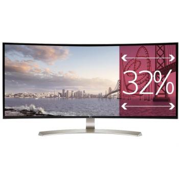 LG 34UC99-W 34 Quad HD IPS Color blanco pantalla para PC - Monitor