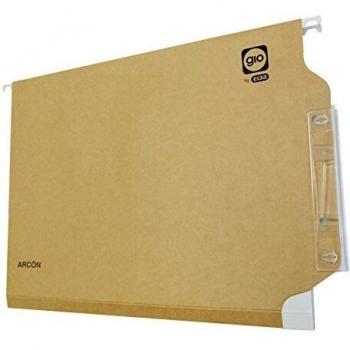 Elba Gio 400021926 - Caja de 25 carpetas colgantes para armario, A4