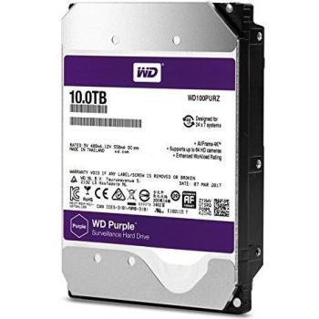 Western Digital Purple 10 TB Serial ATA III Internal Hard Drive
