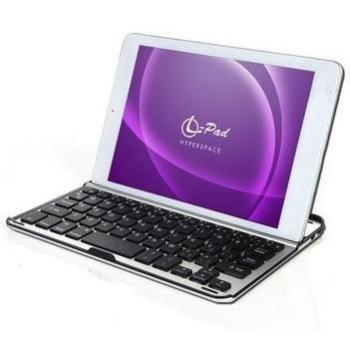 LEOTEC LEFTEC785 - Teclado Bluetooth con función soporte para tablets de 7.85, Apple iPad Mini