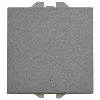 Conmutador pulsante Simon 270 10AX Titanio 230V 2 módulos