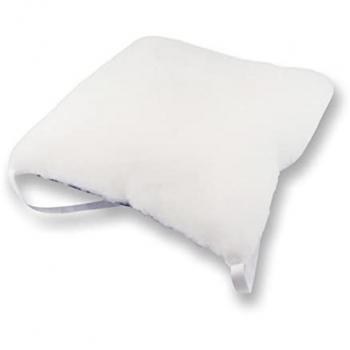 Cojín antiescaras cuadrado Mobiclinic para silla, sofá y silla de ruedas, 44 x 44 cm, prevención de úlceras por presión, reduce presión en coxis, hemorroides y alm