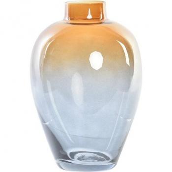 Jarrón DKD Home Decor Bicolor Cristal 10 x 10 x 15 cm
