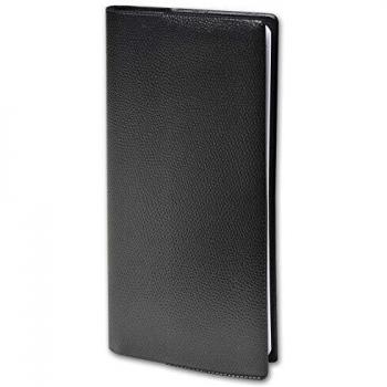 Agenda Civil Semanal Quo Vadis Planorizon 8,8 x 17 cm Negra Bilingüe Flexible con Répertoire