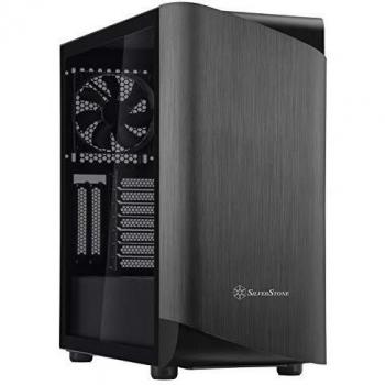 Silverstone Seta A1 Titanium Tempered Glass Midi PC Gaming Case