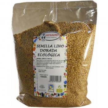 Intracma Linaza Dorada Ecológica/Bio Semillas 1kg - Fuente de Omega 3 y Fibra Soluble