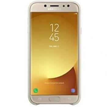 SAMSUNG Dual Layer Cover - Carcasa Galaxy J7 2017, Color Dorado