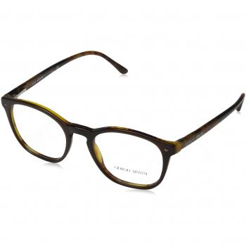Giorgio Armani 0AR7074, Monturas de Gafas para Hombre, Top Brown/Havana, 50