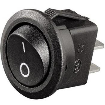 Interruptor de Auto Hama 56302, Redondo, 10A/12V, Permanente