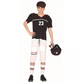 Disfraz de Quarterback de Fútbol Americano para adolescente