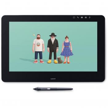 Wacom DTH-1620 Cintiq Pro 16 - Monitor de Dibujo con lápiz Digital Pro Pen 2 / Tableta gráfica de 16 Pulgadas / HD 8192 Niveles sensibilidad de presión / Compatible con Windows 10 y Mac OS / Negro