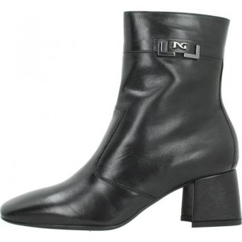 Botines de Mujer Nero Giardini I308654DE Negros con diseño elegante, material de alta calidad, suela antideslizante y cierre con cremallera lateral