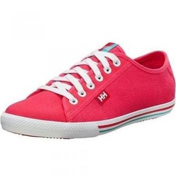 Helly Hansen W Oslofjord Canvas Zapatillas de deporte exterior, Mujer, Rosa / Blanco, 36