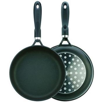Valira Black - Sartén Premium de 16 cm hecha en España, aluminio fundido con antiadherente reforzado, apta para inducción