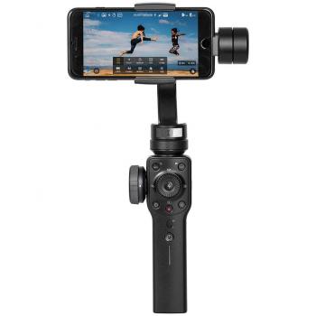 Zhiyun Smooth-Q 3-axis 3-ejes gimbal de estabilizador para celulares como IPhone 7 Plus 6 Plus Samsung Galaxy S7 S6 S5 control inalámbrico fotografía Vertical y Panorámica