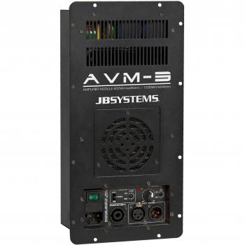 JB Systems AVM-3 Alámbrico Negro - Amplificador de audio