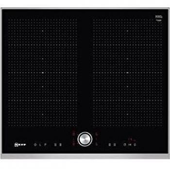 Placa de Inducción Neff T56TT60N0 60 cm Autárquica con FlexInduction, PowerMove y Marco de Acero Inoxidable