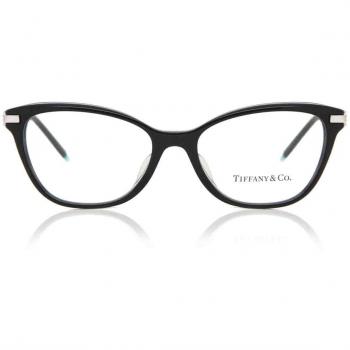 Tiffany & Co. TF2219BF Asian Fit 8001 Women’s Eyeglasses Black Size 52 (Frame Only) - Blue Light Block Available