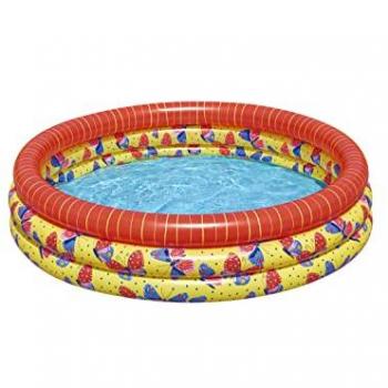 Bestway Piscina Hinchable Infantil 3 Aros Mariposas 168x38 cm +2 Años Jardin 51202