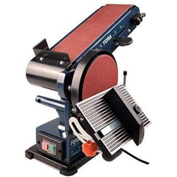 FERM Lijadora de banda - 350W - 150mm - Incluye 2 bandas de lijado
