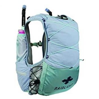 Mochila Chaleco Raidlight Activ Trail 3L para Mujer, Variedad de Tallas, Color Gris/Azul Hielo