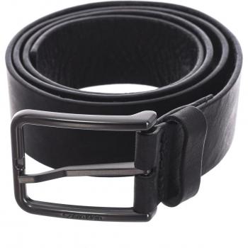 Cinturón Calvin Klein K50K509194 para Hombre de Cuero, color negro, con hebilla metálica, diseño elegante y moderno, tamaño ajustable