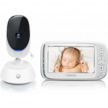 Motorola Baby Comfort C75 - Vigilabebés vídeo con pantalla LCD a color de 5.0