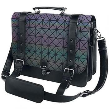 Banned Alternative Prism Holographic Mujer Mochila Bandolera Standard, 100% Poliuretano,