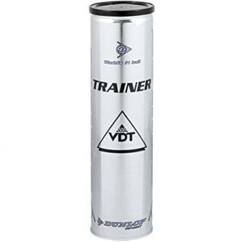 Dunlop Trainer - Bolas de tenis, Paquete con 4 pelotas de tenis, Talla única