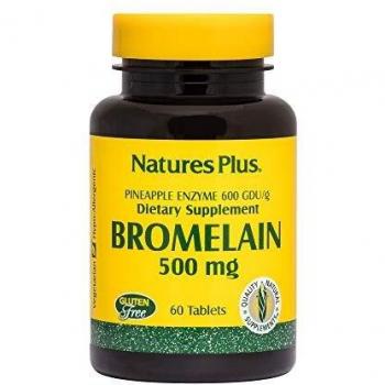 Natures Plus Bromelain 500mg, 60 Tablets