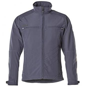 Chaqueta Softshell Mascot Dresden Negra-Azul Talla 4XL