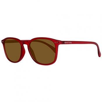 Benetton Unisex Sunglasses BE960S06 Red 52mm