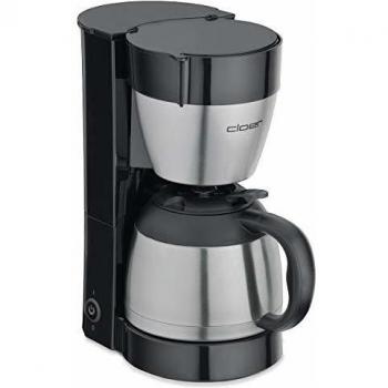 Cafetera Eléctrica Cloer 5009 con Termo de Acero Inoxidable, 8 Tazas, 800W, Función de Calentamiento
