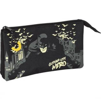 Estuche Safta Portatodo Triple de Batman 'Hero' DC Comics