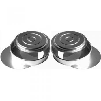 Alan Silverwood 8 x 1.5 Loose Based Victoria Sponge Cake Tin Pan Set of 2, 37184 by Alan Silverwood