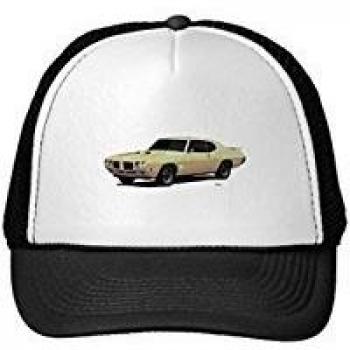 Funny 1970 Gto Judge Sierra Yellow Trucker Hat