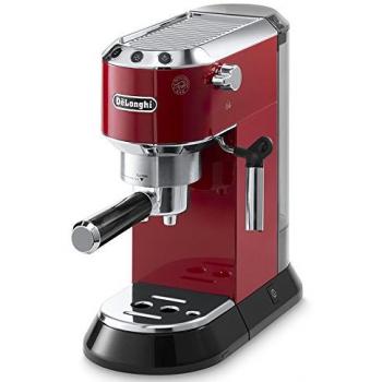De\'Longhi DeLonghi EC 680.R-Cafetera, Color Rojo, 1450 W, 0 Decibeles, Acero Inoxidable, plástico