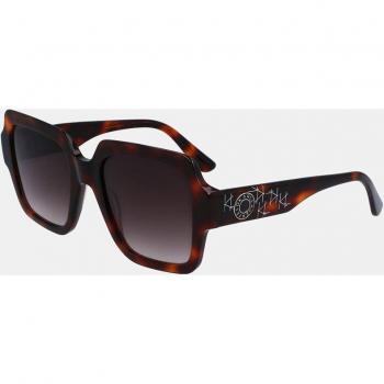 Karl Lagerfeld KL6104SR Oversized Tortoise Acetate Sunglasses