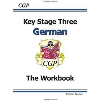 Cuaderno de Ejercicios de Alemán KS3 con Respuestas - CGP Books (11-14 años)