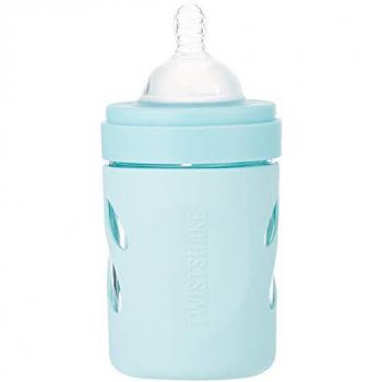 Twistshake Biberón Anticólico Cristal 180ml Pastel Azul