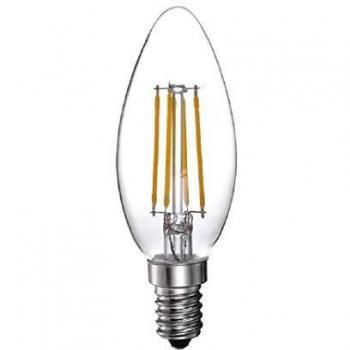 Edm 98620 Bombilla Vela Filamento Led, Luz Calida