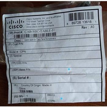 Cisco Spare Cable for Table
